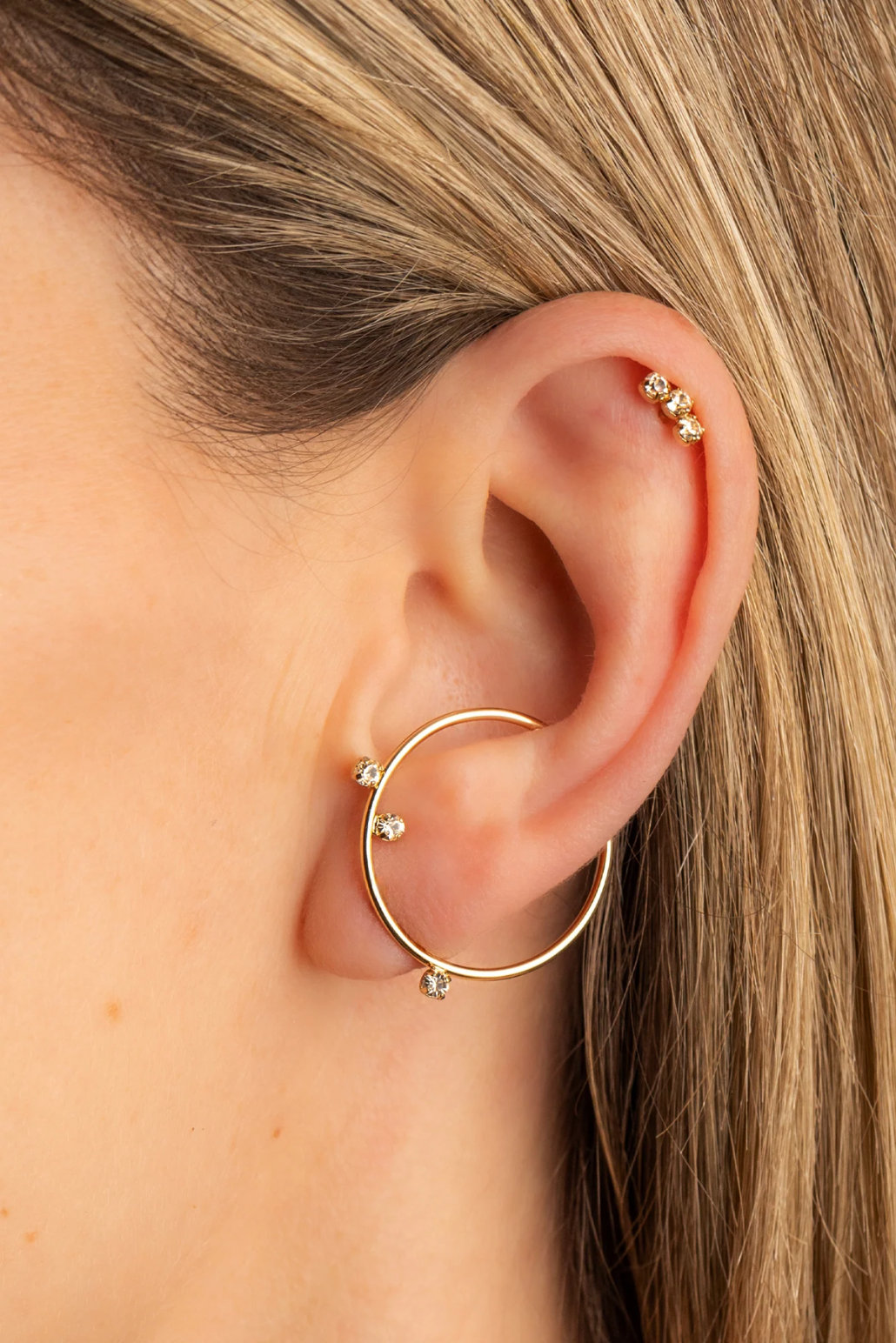 MARCEAU Crystal Single Earring